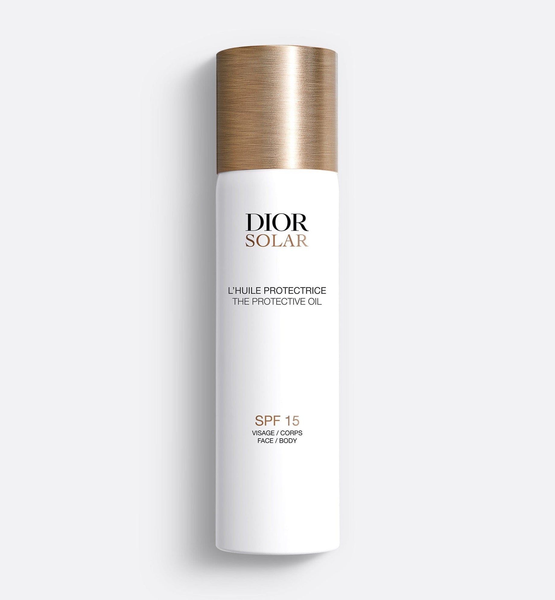 DIOR SOLAR THE PROTECTIVE FACE AND BODY OIL SPF 15